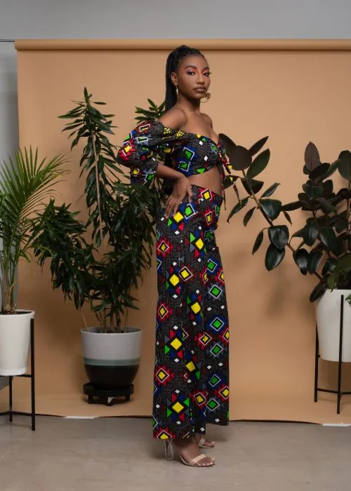 Akia 3 Knot Crop Top