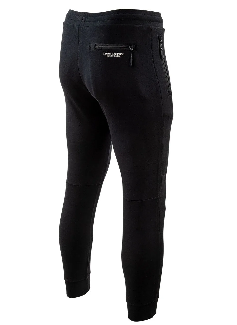 Armani Exchange tapered trousers, navy