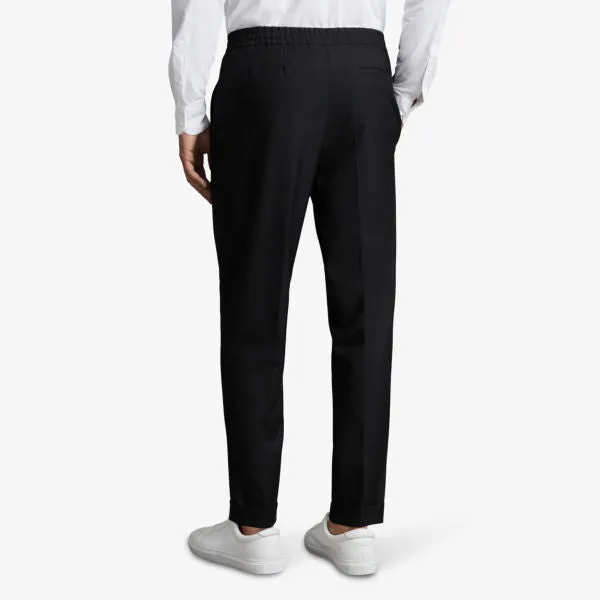 Brighton Reiss tapered woven trousers, black