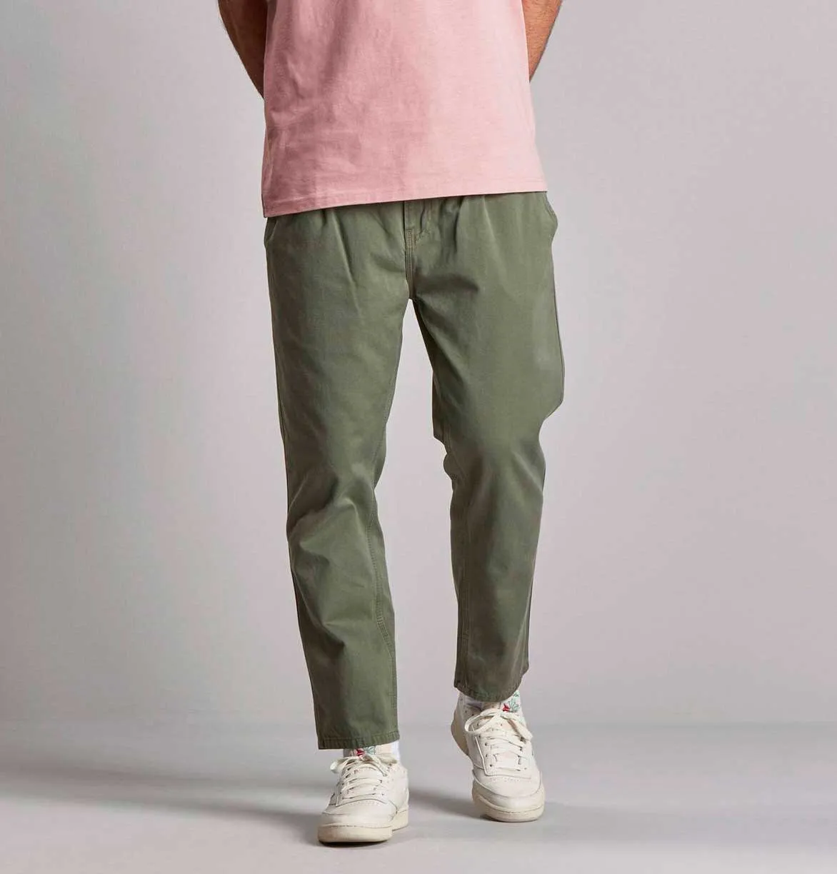 Carhartt WIP Abbott Pant – Dollar Green – Stone Washed