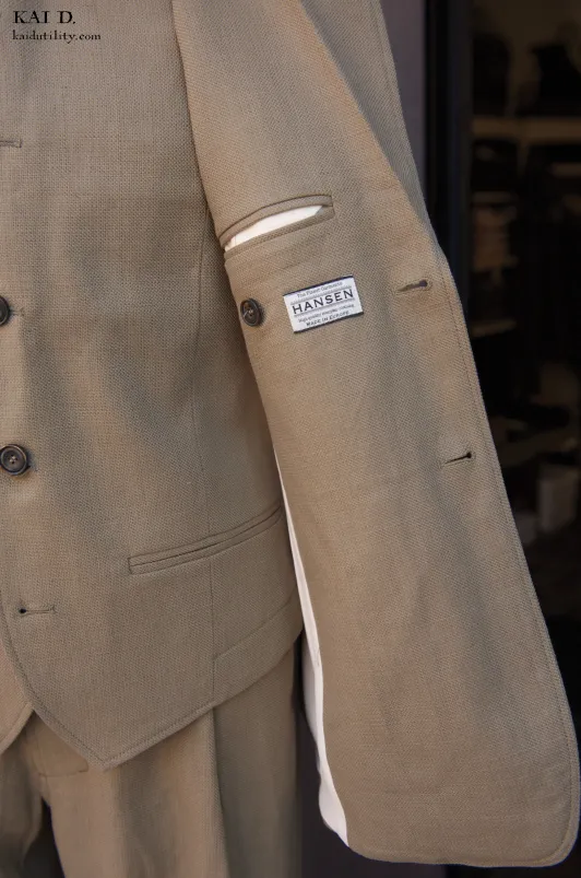Chris Two Button Blazer - Bay Leaf - M, L