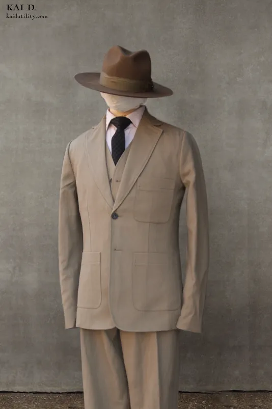 Chris Two Button Blazer - Bay Leaf - M, L