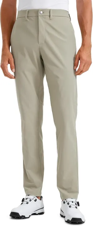 CRZ YOGA Men's All Day Comfy Golf Pants - 28"/30"/32"/34" Quick Dry Lightweight Work Casual Trousers with Pockets