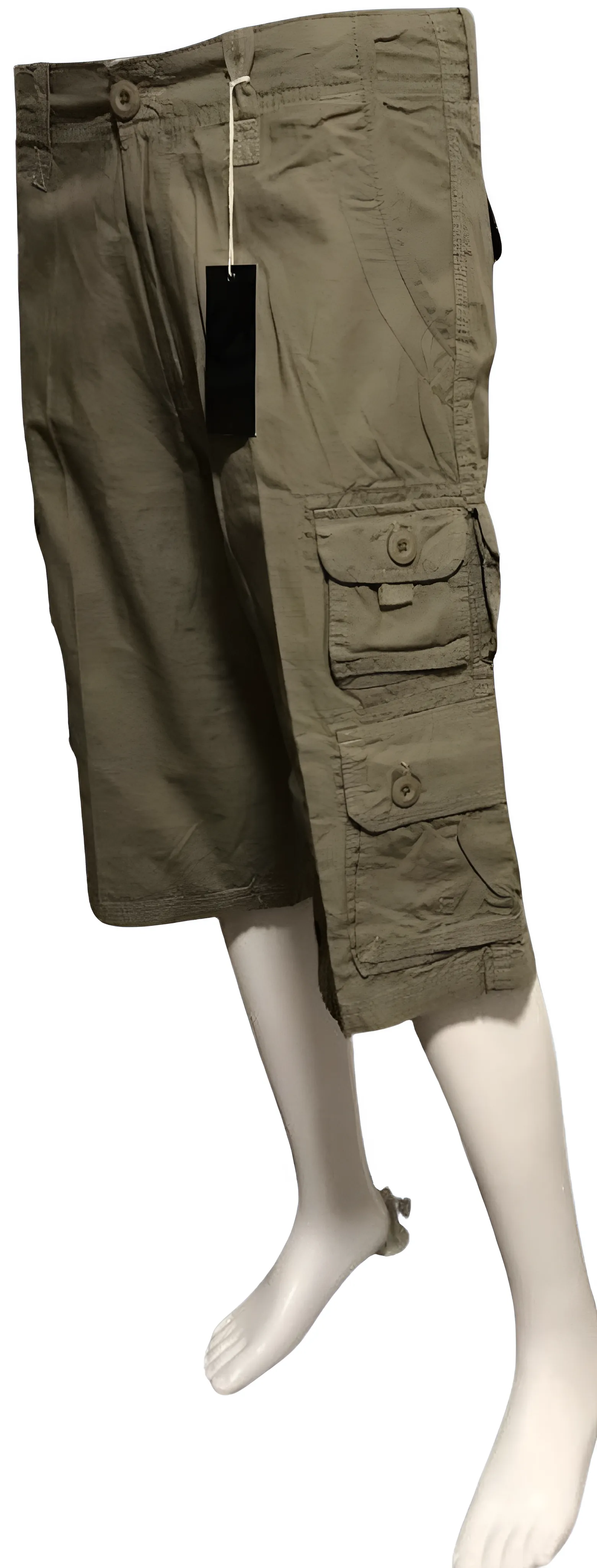 ^ECKO UNLIMITED^ (TAN) CARGO SHORTS (WAIST 32”)