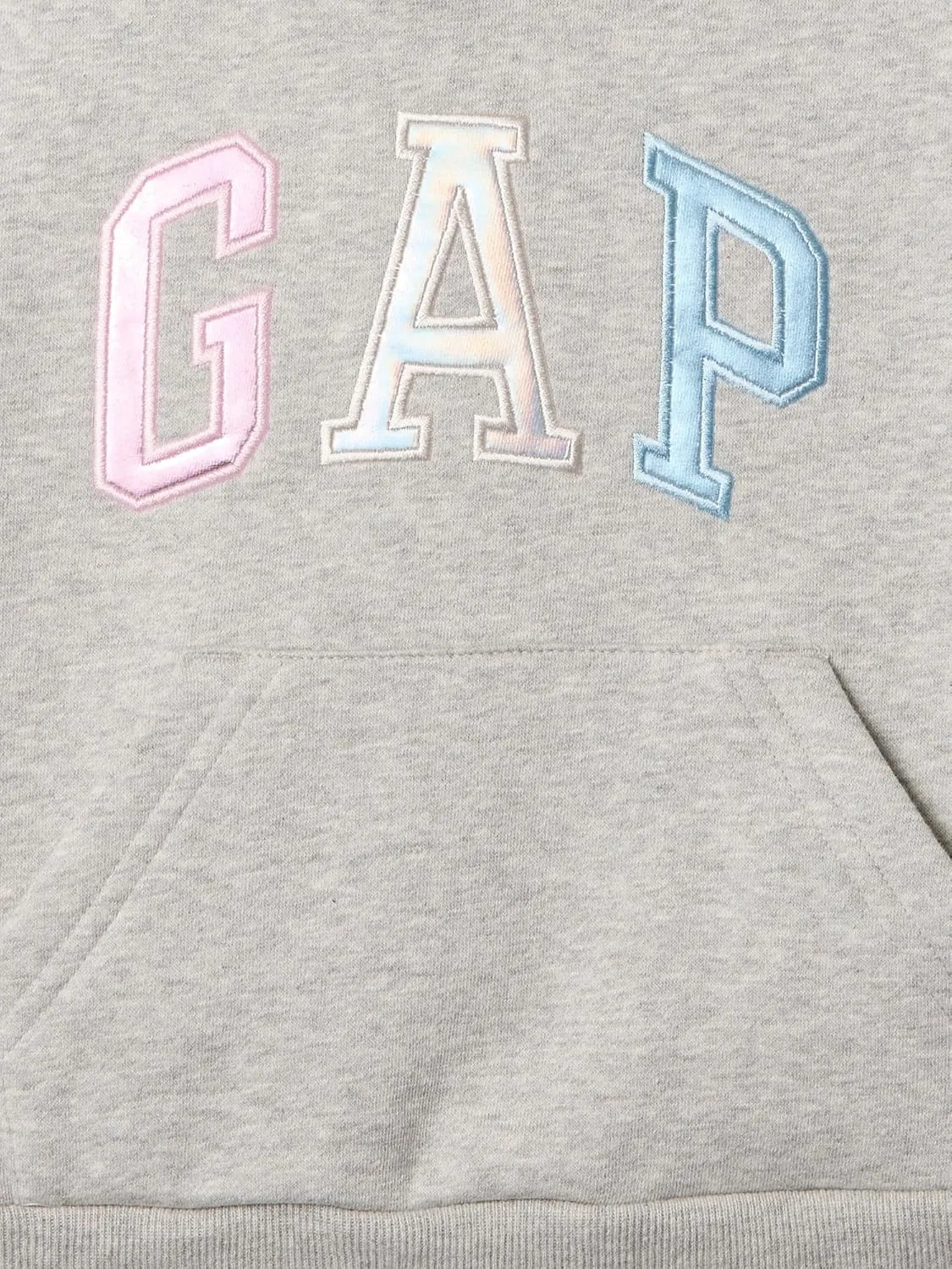 GAP Baby Girls' Playtime Favorites Logo Pullover Hoodie Hooded Sweatshirt