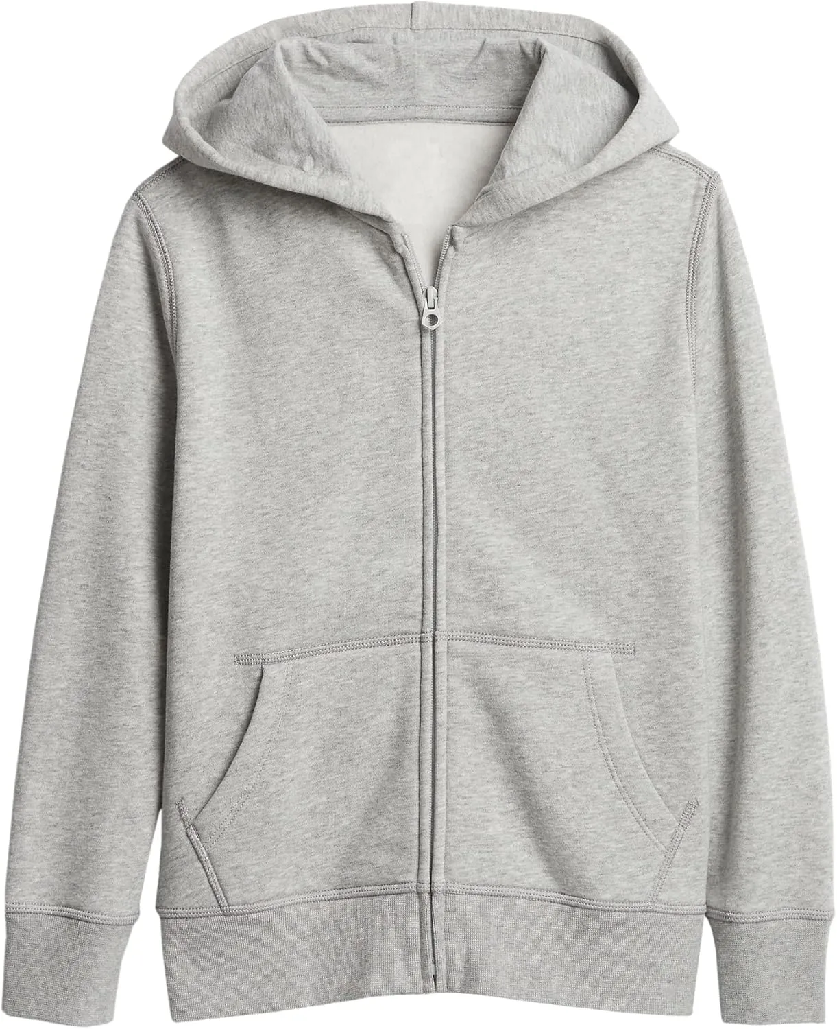 GAP Boys' Full Zip Hoodie Hooded Sweatshirt