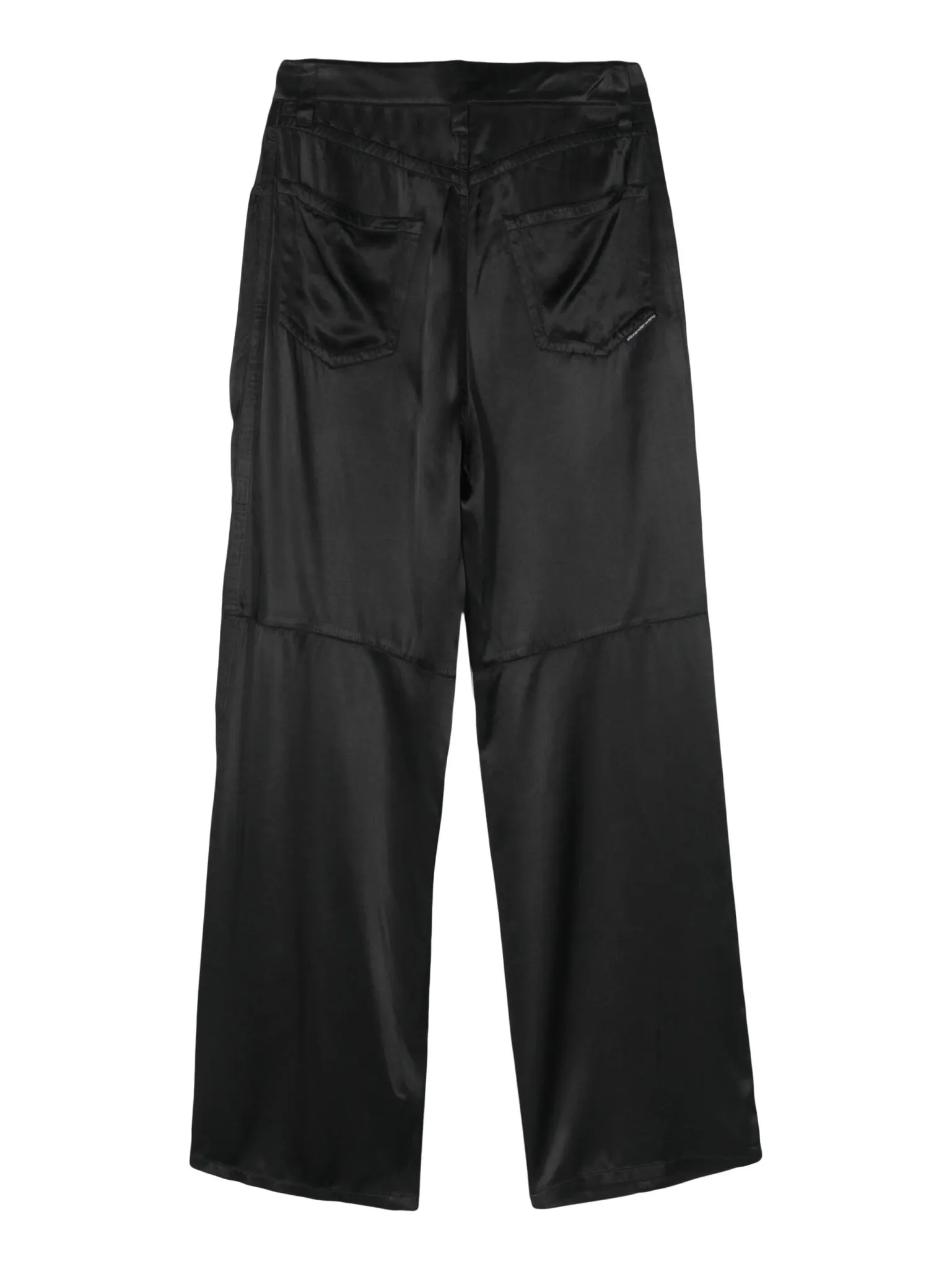 Hose mid-rise tapered trousers