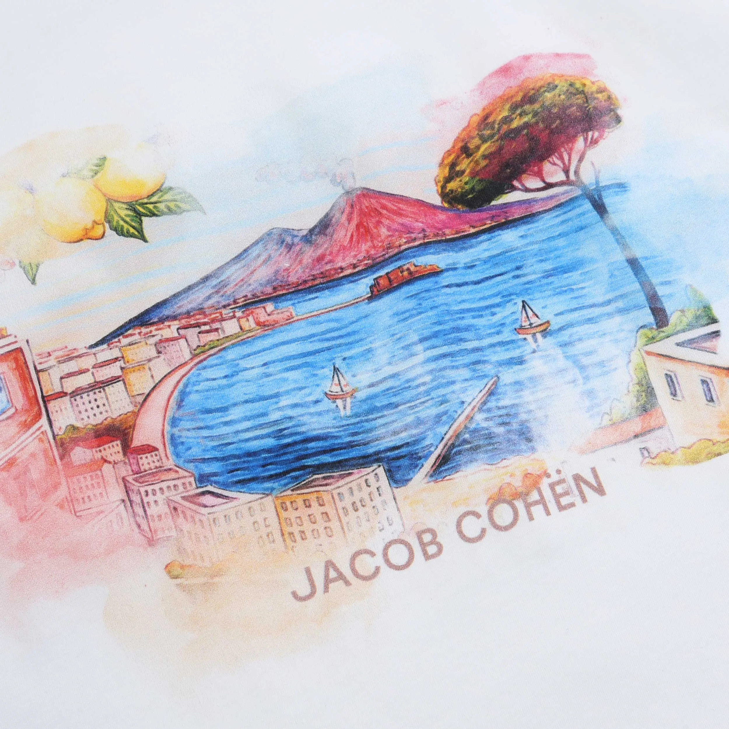 Jacob Cohen Napoli T Shirt in White