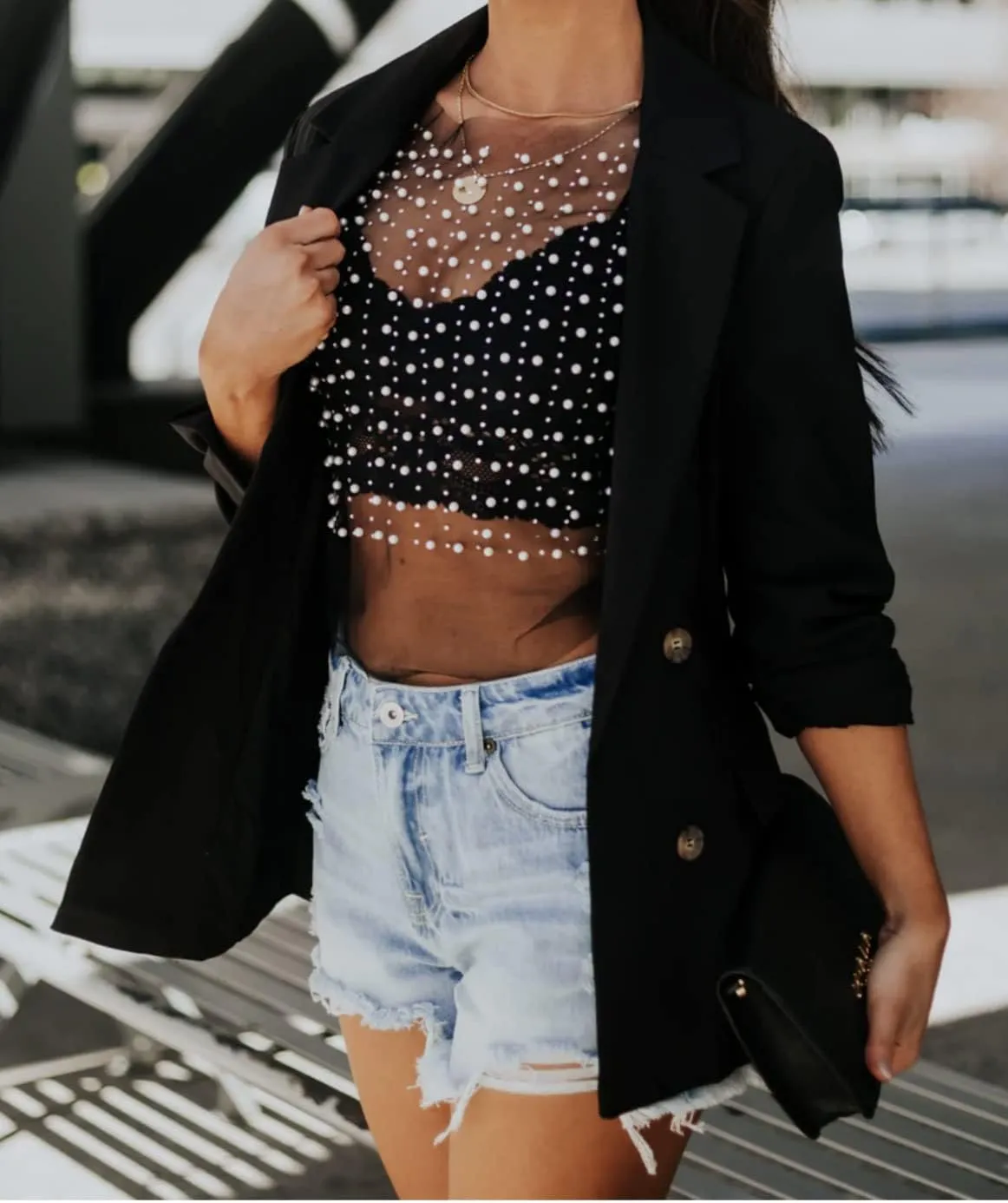 Meladyan Women Sexy Sheer Mesh Diamond Rhinestone Crop Tank See Through Hollow Out Sleeveless Crewneck Cropped Going Out Top