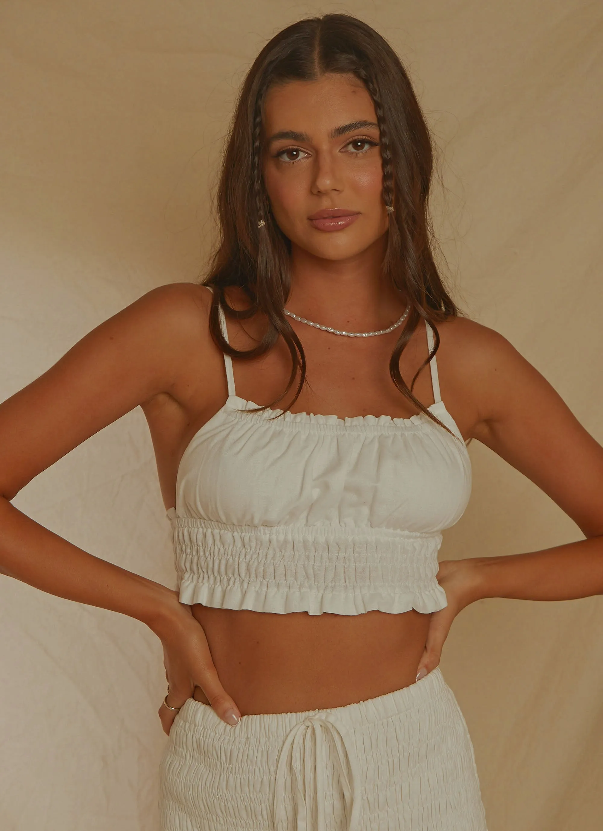 Melodies Top - White