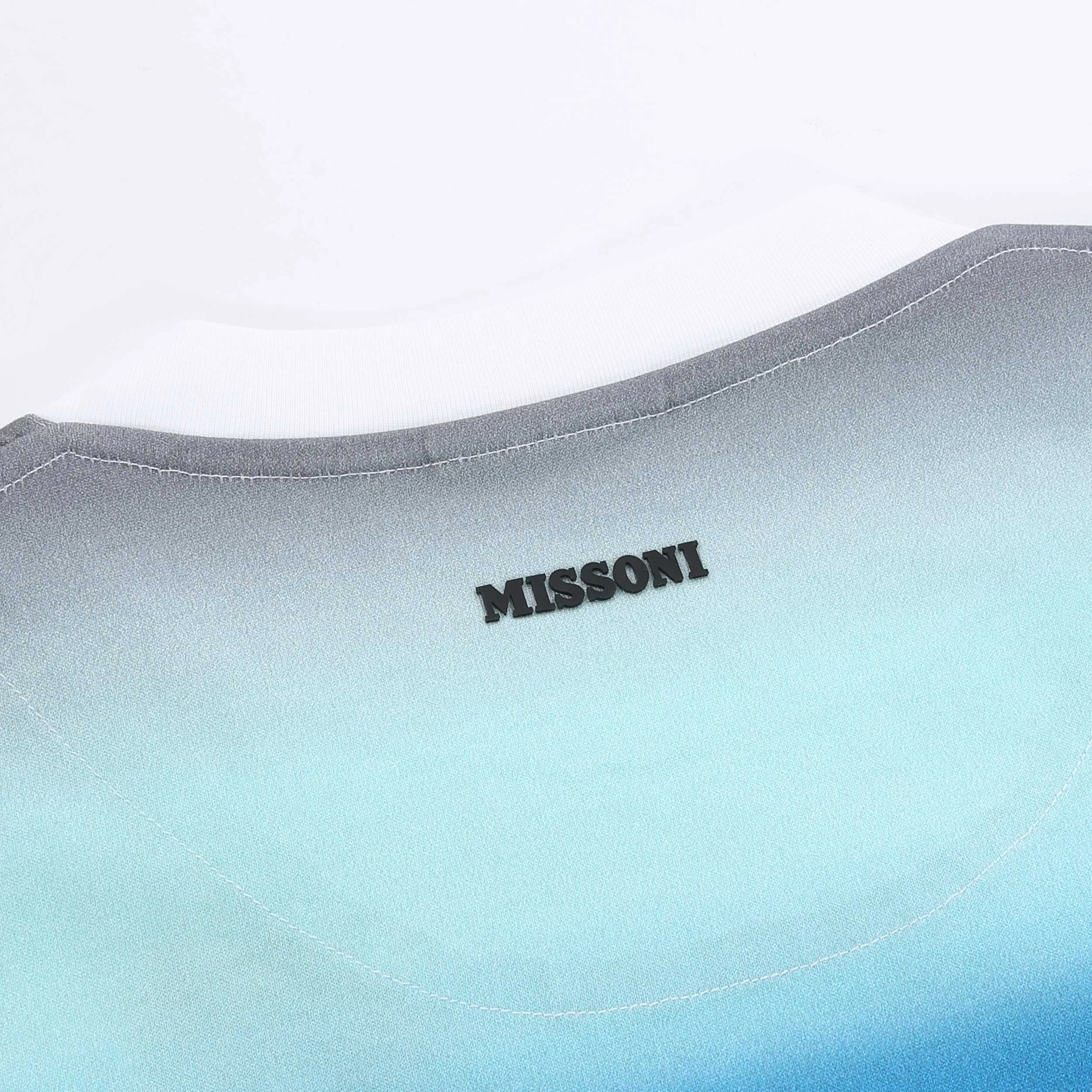Missoni Gradient T-Shirt in Blue Green