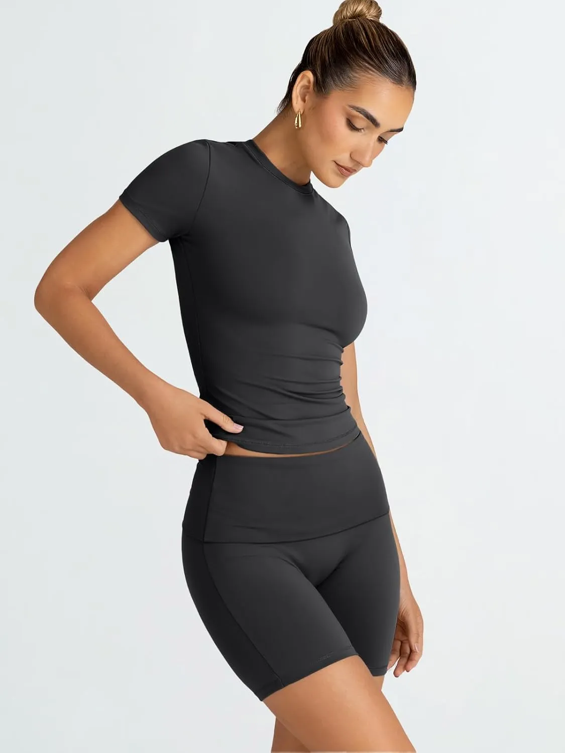Trendy Queen Womens 2 Piece Workout Sets Short Matching Lounge Sets Summer Clothes Going Out Gym Outfits